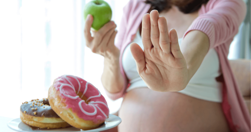 některé potraviny jsou při těhotenské cukrovce nebezpečné či zakázané 
